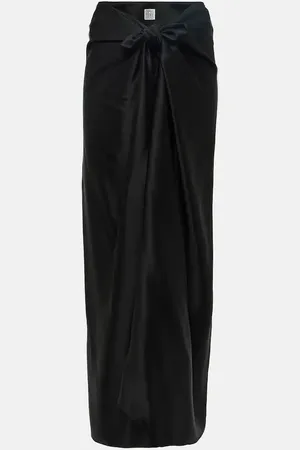 Totême Maxirock aus Satin