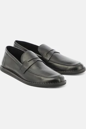 The Row Loafers Cary aus Leder