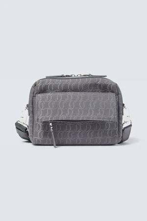 Christian Louboutin Messenger Bag Zip N Flap aus Jacquard