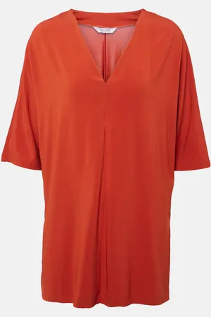 Max Mara Bluse Linfa aus Jersey-Crêpe