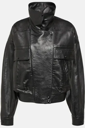 Saint Laurent Bomberjacke aus Leder