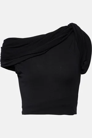 Rick Owens Cropped-Top Sienna aus Jersey