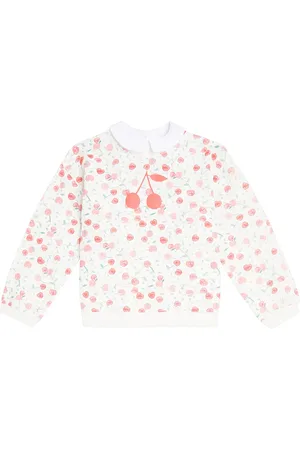 BONPOINT Bedrucktes Sweatshirt Claudine aus Baumwolle