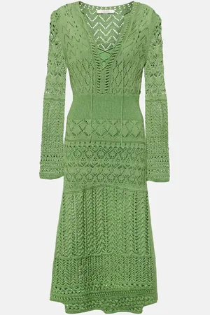 Dorothee Schumacher Midikleid Seductive Lace aus Pointelle-Strick