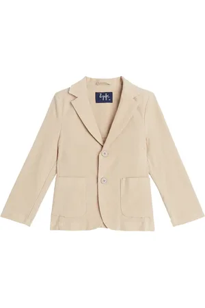 Il gufo Blazer aus einem Baumwollgemisch