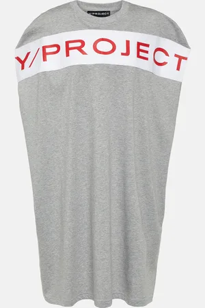 Y / PROJECT Minikleid aus Baumwoll-Jersey