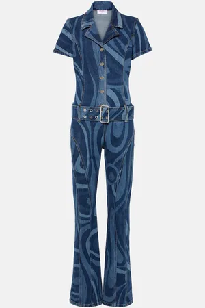 Puccini Jumpsuit Marmo aus Denim