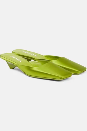 Prada Mules aus Satin