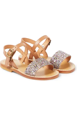 BONPOINT Sandalen Apis aus Leder mit Glitter