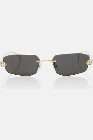Cartier Eckige Sonnenbrille Panthère de Cartier
