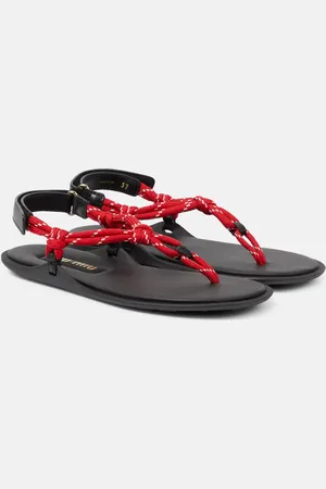 Miu Miu Sandalen Riviere mit Leder