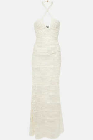 Tom Ford Maxikleid aus Häkelstrick