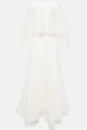 MATICEVSKI Bridal Robe Dhalia aus Seide