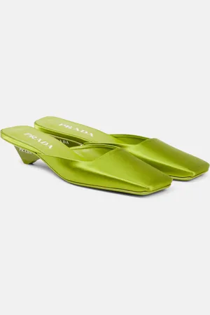 Prada Mules aus Satin
