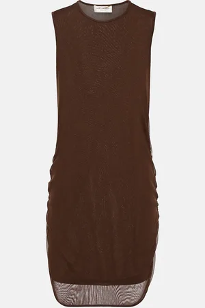 Saint Laurent Minikleid aus Tüll