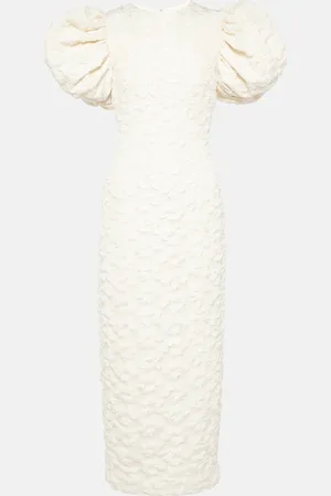 ROTATE Bridal Midikleid aus Jacquard