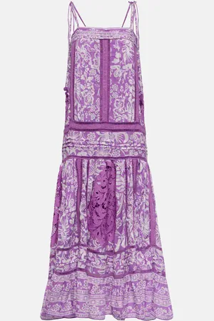 Farm Rio Bedrucktes Maxikleid aus Baumwolle