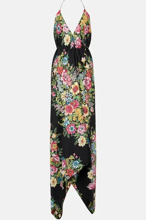 Etro Bedrucktes Midikleid aus Seide