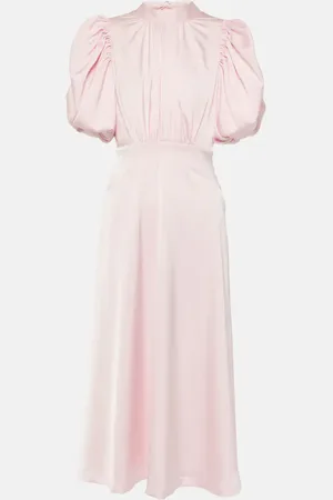 ROTATE Bridal Midikleid aus Satin