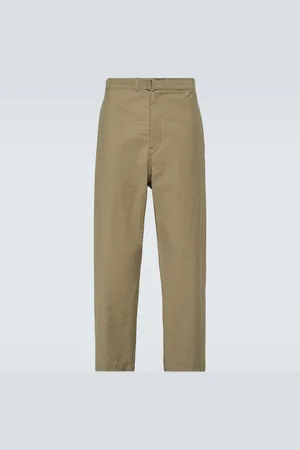 LEMAIRE Cropped-Hose aus einem Baumwollgemisch