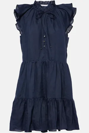 VERONICA BEARD Minikleid Zee aus Leinen
