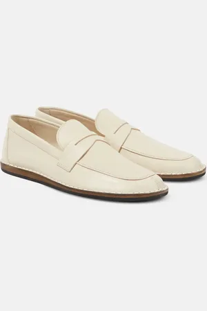 The Row Loafers Cary aus Leder