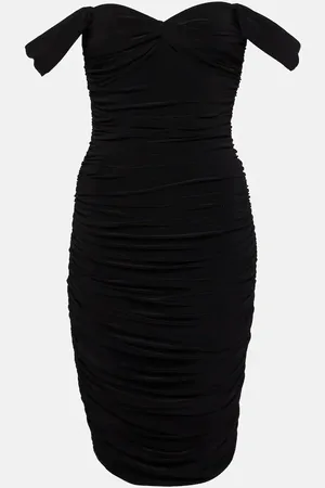 Norma Kamali Off-Shoulder-Minikleid Walter