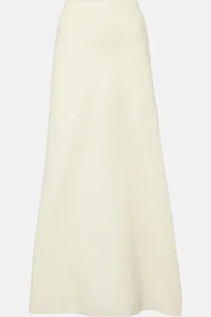Khaite Maxirock Mauva aus Organza
