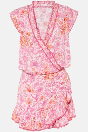 POUPETTE ST BARTH Bedrucktes Minikleid