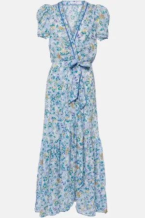POUPETTE ST BARTH Bedrucktes Maxikleid Baba aus Baumwolle