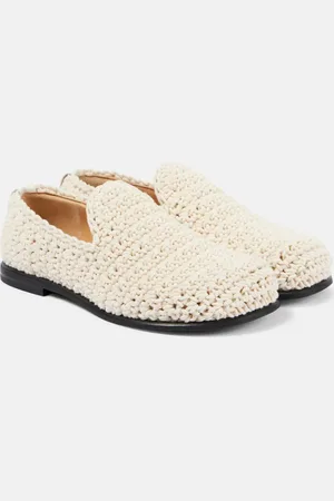 J.W.Anderson Loafers aus Häkelstrick