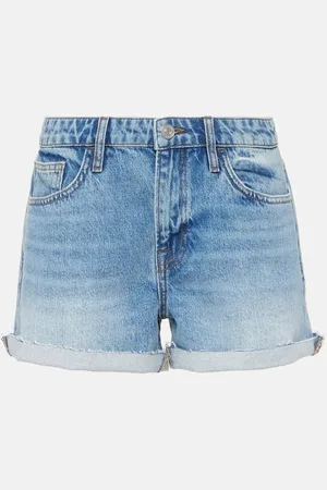 Frame High-Rise Jeansshorts Le Grand Garçon