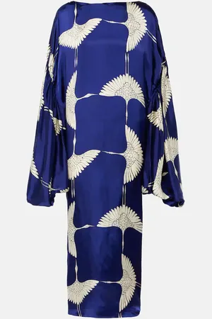 Khaite Bedrucktes Maxikleid Zelma