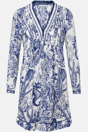 POUPETTE ST BARTH Bedrucktes Minikleid Ola