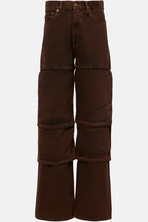 Y / PROJECT High-Rise Wide-Leg Jeans