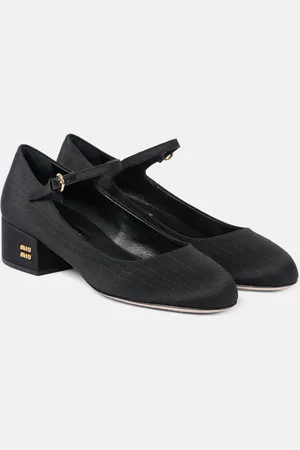 Miu Miu Mary-Jane-Pumps aus Canvas