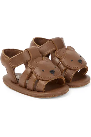 Donsje Baby Sandalen Diedan Bear aus Leder