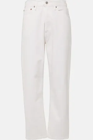 AGOLDE Mid-Rise Straight Jeans 90