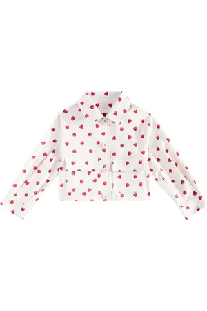 MONNALISA Bedruckte Jacke aus Gabardine