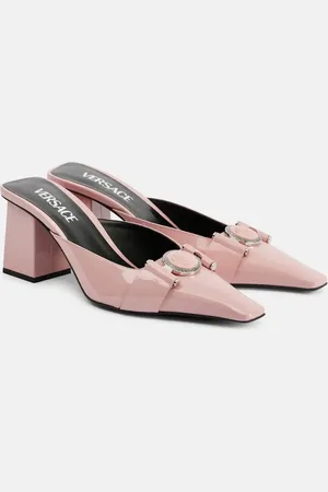 VERSACE Mules Medusa aus Lackleder