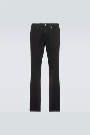 Frame Mid-Rise Slim Jeans L