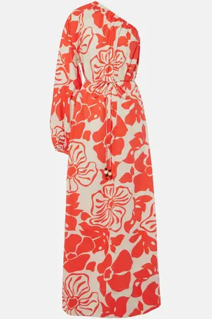 FAITHFULL THE BRAND Maxikleid Amorosa aus Baumwolle