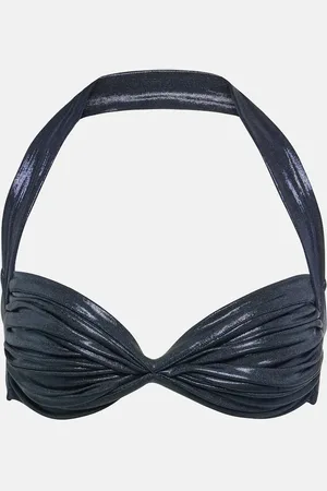 Norma Kamali Bralette Bill aus Lamé