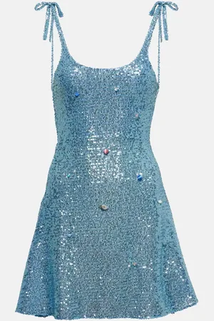 Roberta Einer Minikleid mit Pailletten