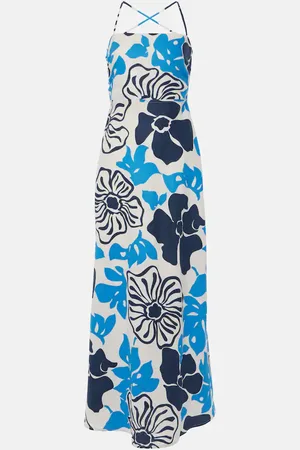 FAITHFULL THE BRAND Maxikleid Garcia aus Leinen
