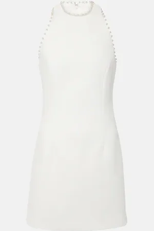 Rebecca Vallance Bridal Verziertes Minikleid Therese aus Crêpe