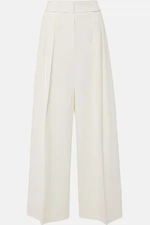 Khaite Weite High-Rise-Hose Rico