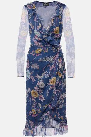 Etro Wickelkleid aus Seide