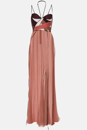 Nensi Dojaka Maxikleid Mae aus Satin
