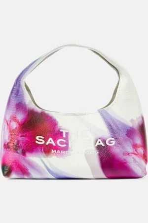 Marc Jacobs Tote The Sack Future Floral Mini aus Leder